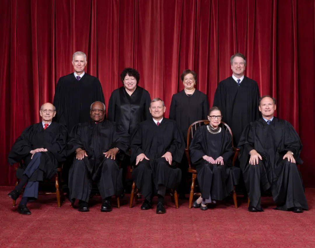 美国最高法院9法官