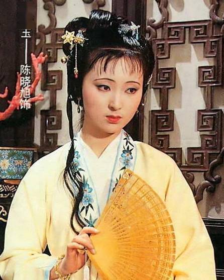 1987版红楼梦林黛玉未公开剧照永远的林妹妹