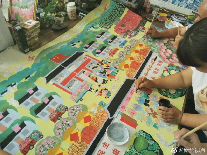 青州|农民画绘就美好生活