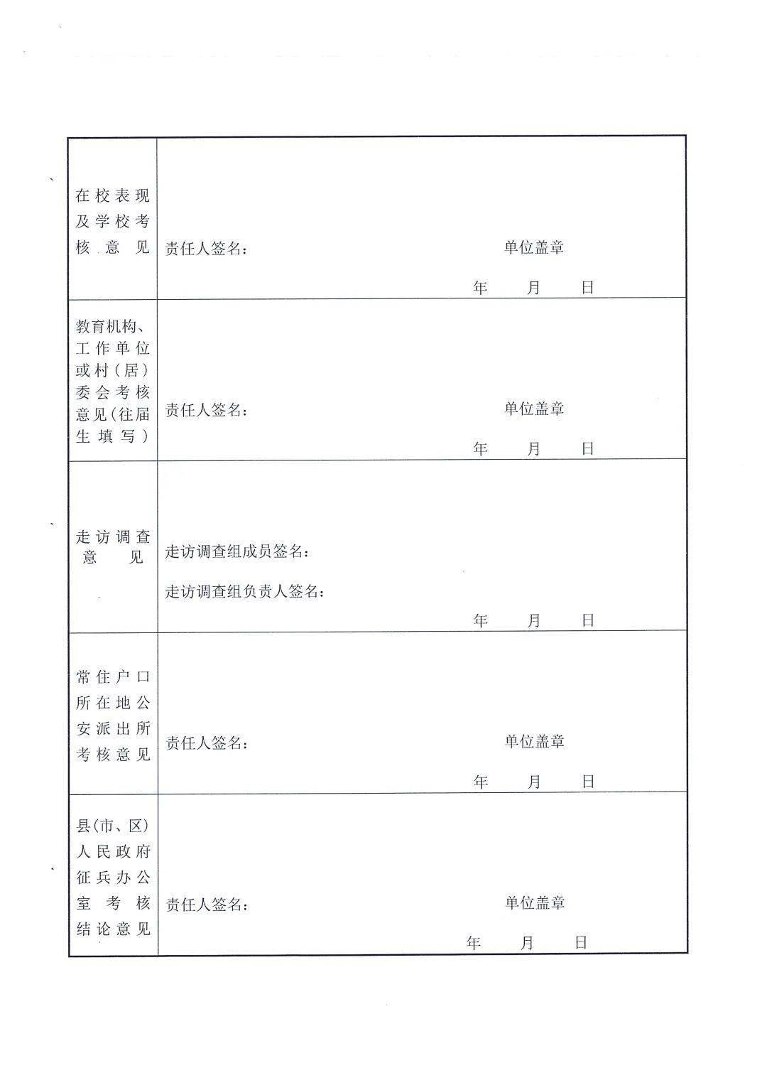 7月20日起政审 贵州军队院校招生政治考核工作要求发布