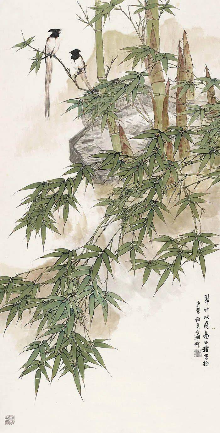 技与道 田镛:将千变万化的自然 融入传统花鸟画