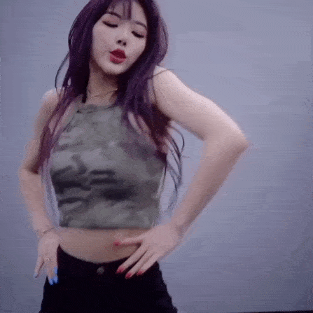 孔雪儿|孔雪儿翻跳《Maria》，我的关注点都在她头发上！