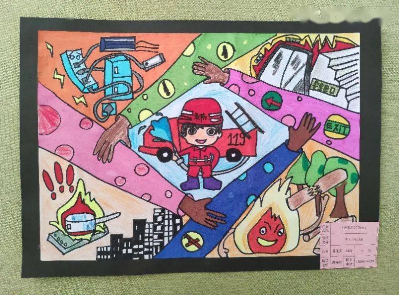 提升防灾意识——永泰县东门幼儿园开展消防绘画作品与消防安全示范课