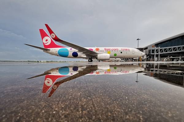 九元航空执飞机型均为波音737-800型客机据了解,广州=琼海博鳌航线7