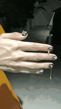 指甲|不再迷恋BLACKPINK的美甲， 我已亲自安排上3D美甲！