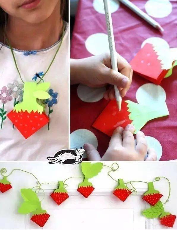 教程|孩子超喜欢哦!简单易学的水果手工教程一网打尽