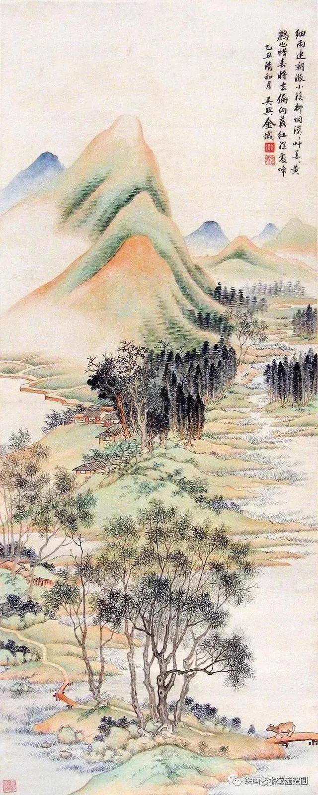 金北楼古意山水集萃_法制