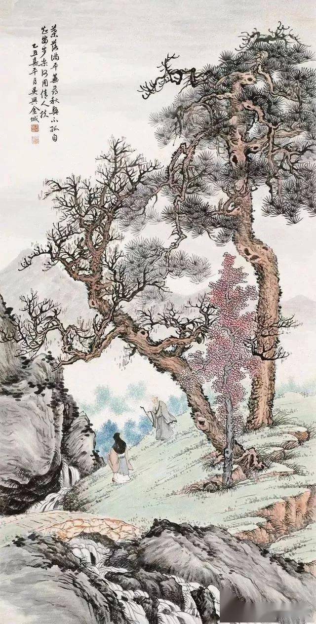 金北楼古意山水集萃_法制
