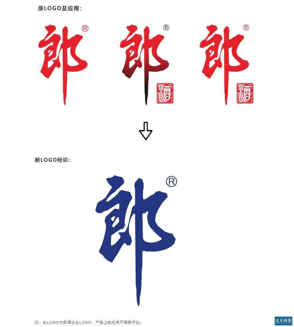 郎酒|郎酒启用全新蓝色LOGO