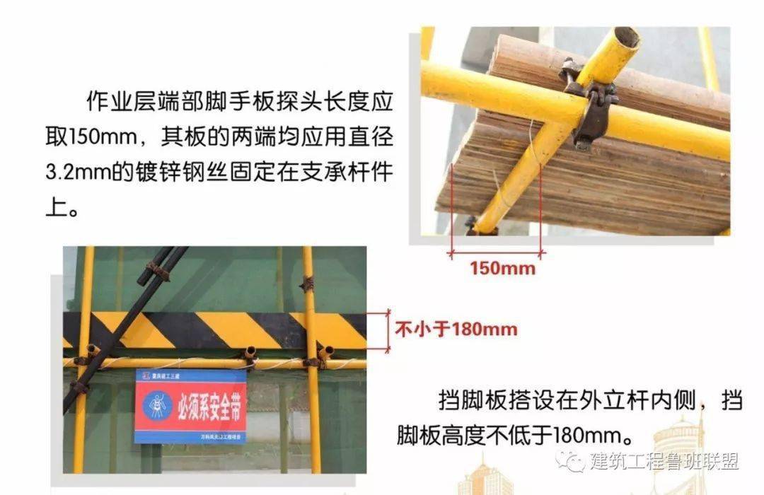 脚手架搭设的图文解析,外行都看懂了!