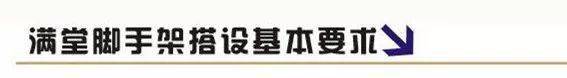 脚手架搭设的图文解析,外行都看懂了!