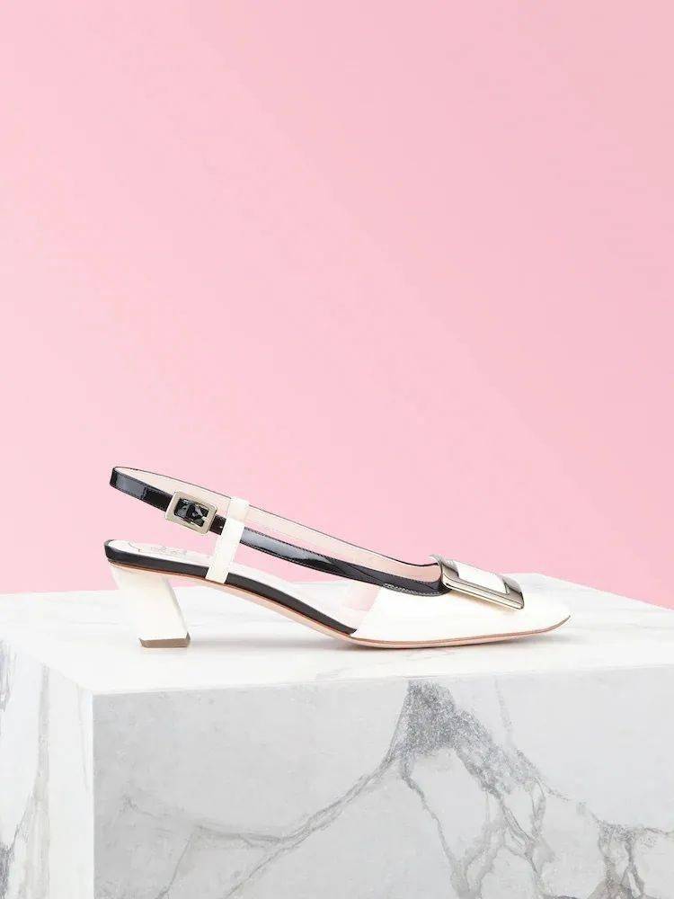 Roger|骨灰级经典Roger Vivier方扣鞋，又出了绝美新款！