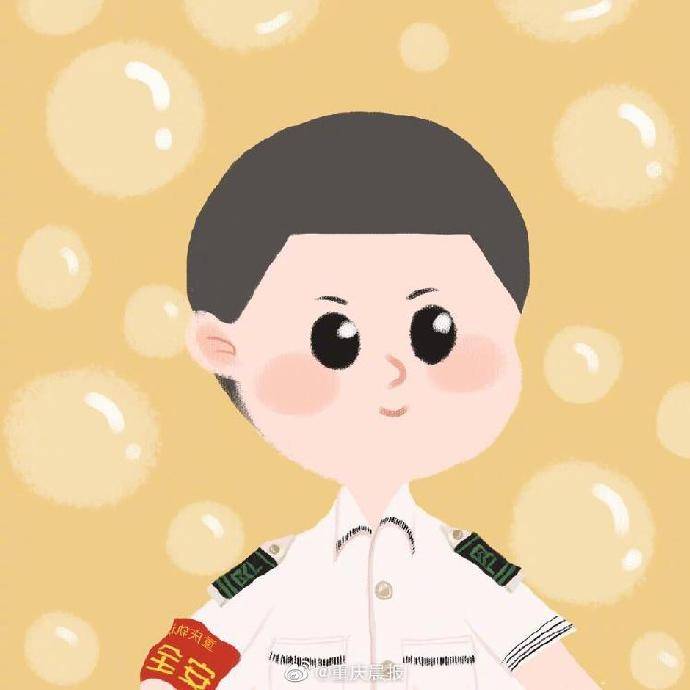 轨道|美术老师手绘轨道员工头像 网友点赞：“又萌又可爱”