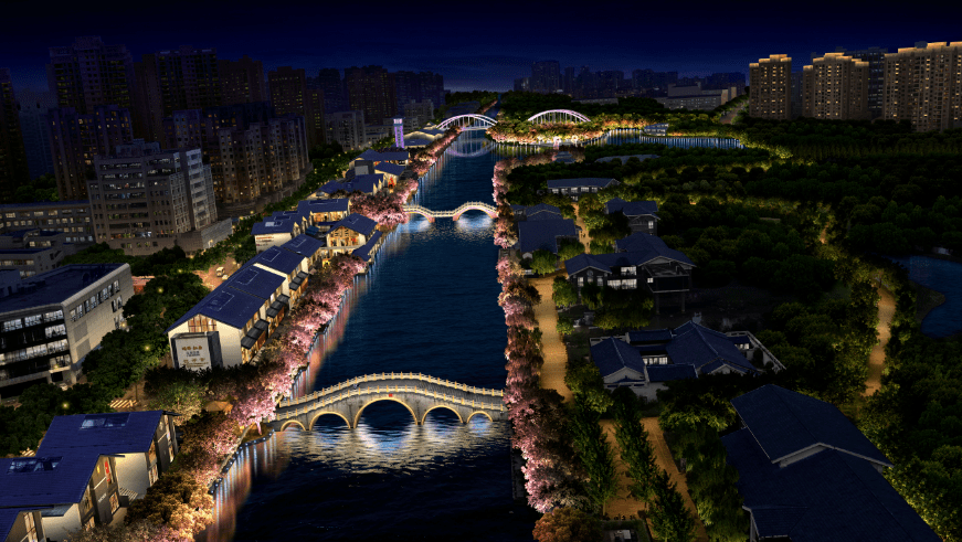 塘河夜景 来源:温州发布 记者:杨世朋 摄影:刘伟 编辑/版式:陈里雅