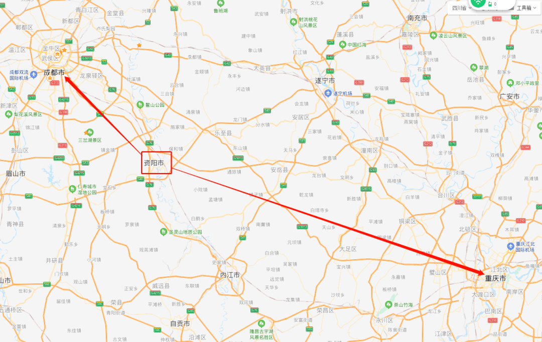 资阳全域纳入成都"东进"规划,轨道交通起点在东部新区