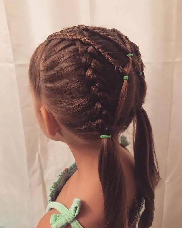 女儿|生个女儿，就要这样扎头发，又美又仙羡慕skr人！