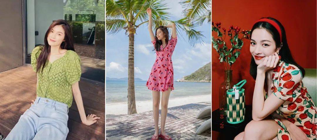 水果|2020夏天最流行的“果汁系穿搭”，复古优雅，太上头了！！