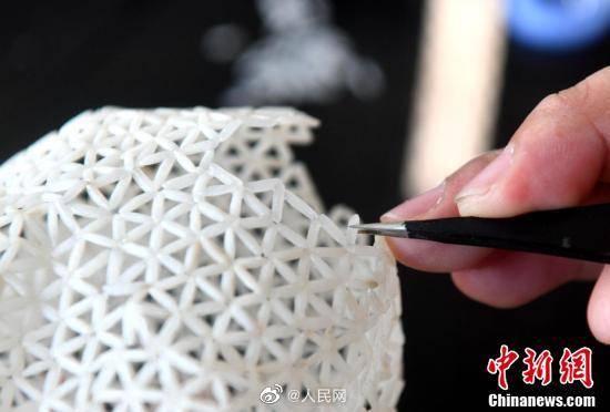 米为线|精美！小伙以米为线制作立体模型