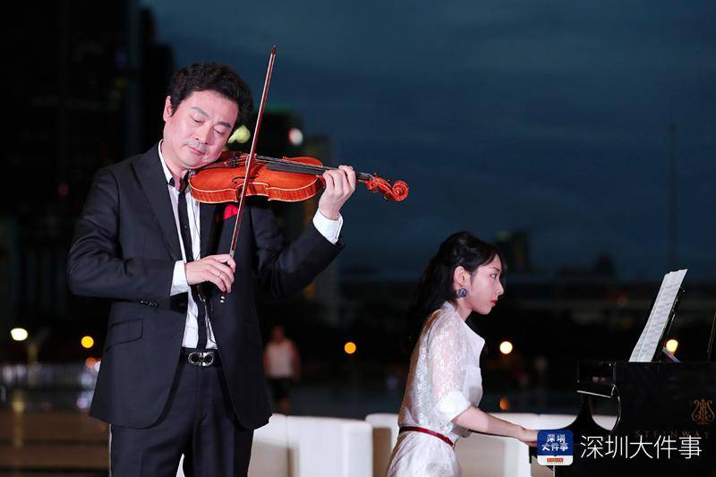 吕思清|致敬最美逆行者！深圳中心区灯光秀再次点亮，吕思清也来了