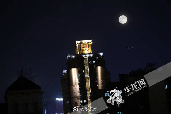 月亮|“十五的月亮十四圆”上演 100年间仅出现6次