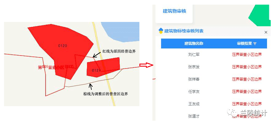 人口普查普查区划分与建筑物标绘系统