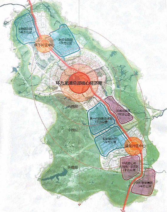 中新广州知识城新规划图