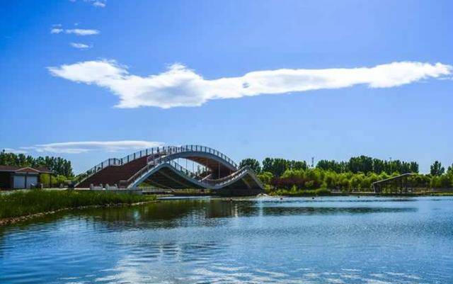 原创石家庄最大的湿地公园,面积堪比北京颐和园,风景优美还不收门票