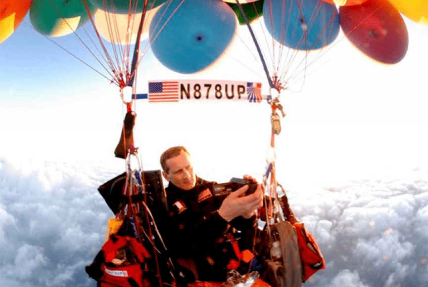 期待有趣的人生,坐在格子间里的it男变成了开氦气球飞行的冒险家