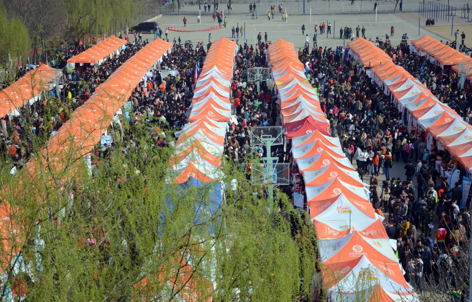 招聘|高校毕业生就业专场招聘月活动启动德州一个月内举办30场户外招聘会