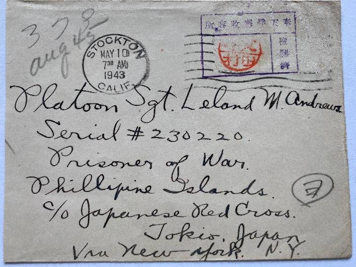 战俘|一枚盟军战俘家书信封揭开“东方奥斯维辛”历史