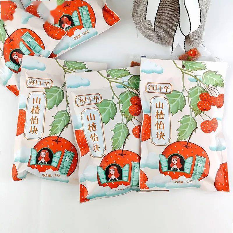 老少|零添加,酸甜适口,全家老少都爱吃的美味零食!天然山楂怡块