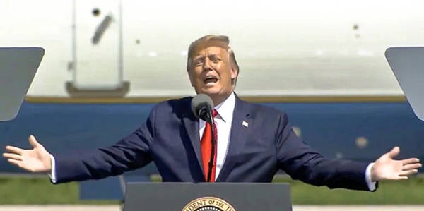 美国|特朗普：上帝在考验我