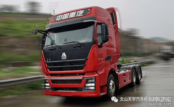 【全新重汽th7牵引车,他来啦!