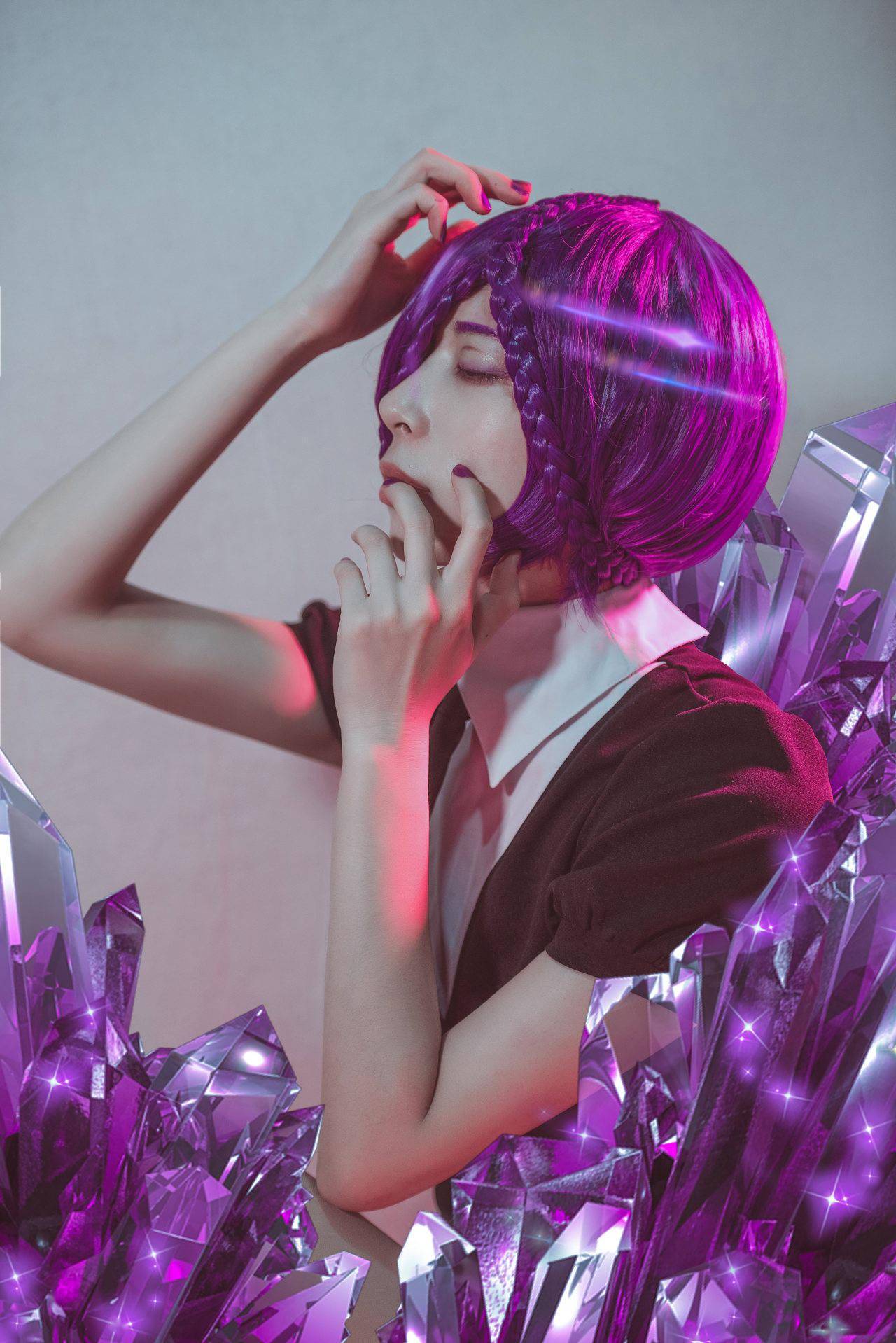 宝石之国紫水晶cosplay