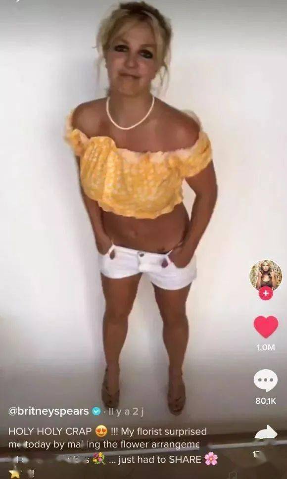 主动|小甜甜布兰妮被软禁:这次她主动表态希望脱离父亲!