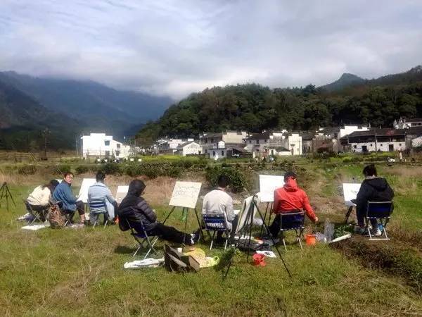 艺术|建筑人文之旅 四川艺术职业学院理坑14日写生