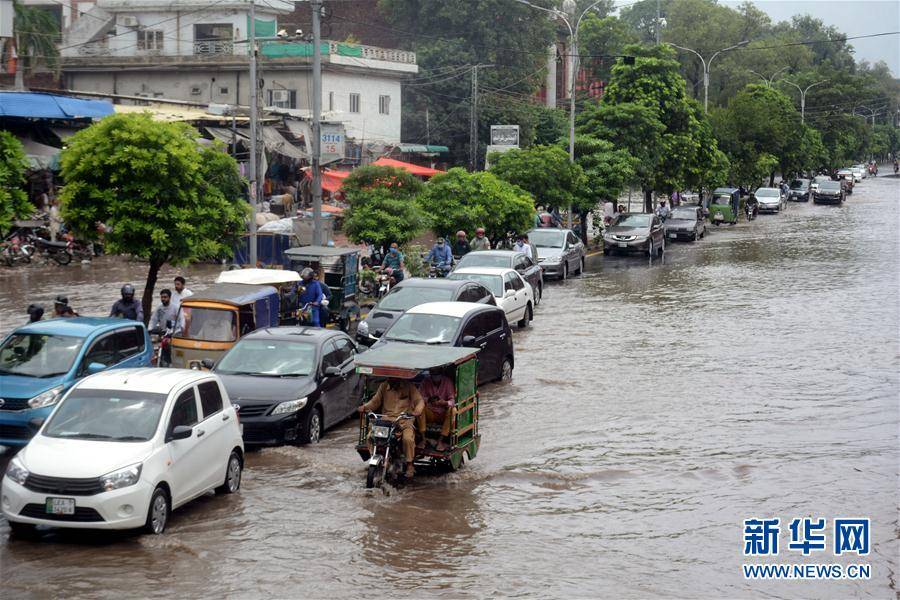 降水量|巴基斯坦旁遮普省遭遇强降雨18人死亡