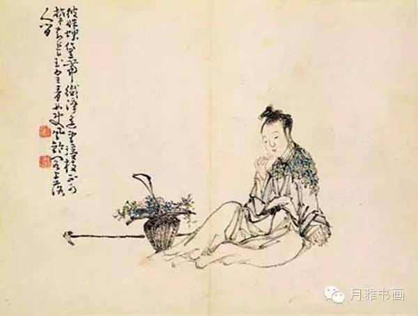 黄慎写意人物画40幅集珍_cm