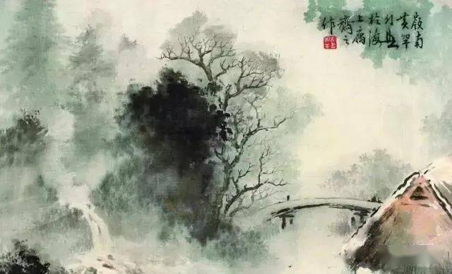 王翚 湖山春暖図 中堂掛け軸 中国山水画 宣紙 書画工芸 - メルカリ