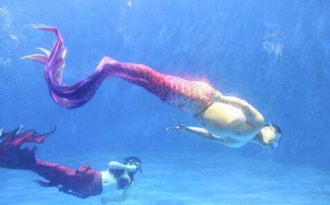 游泳|洛阳165斤小伙扮演油腻美人鱼走红，网友：实力证明游泳不能减肥