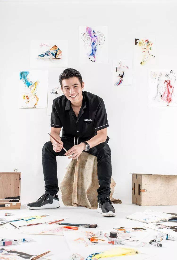 Chiu|超级仙美的绘画步骤分享！Ping-Yu Chiu助你水彩时装画更上一层楼！