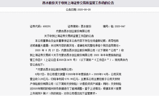 相关|270亿！这家公司半年亏掉3倍总市值，前期业绩是否虚假