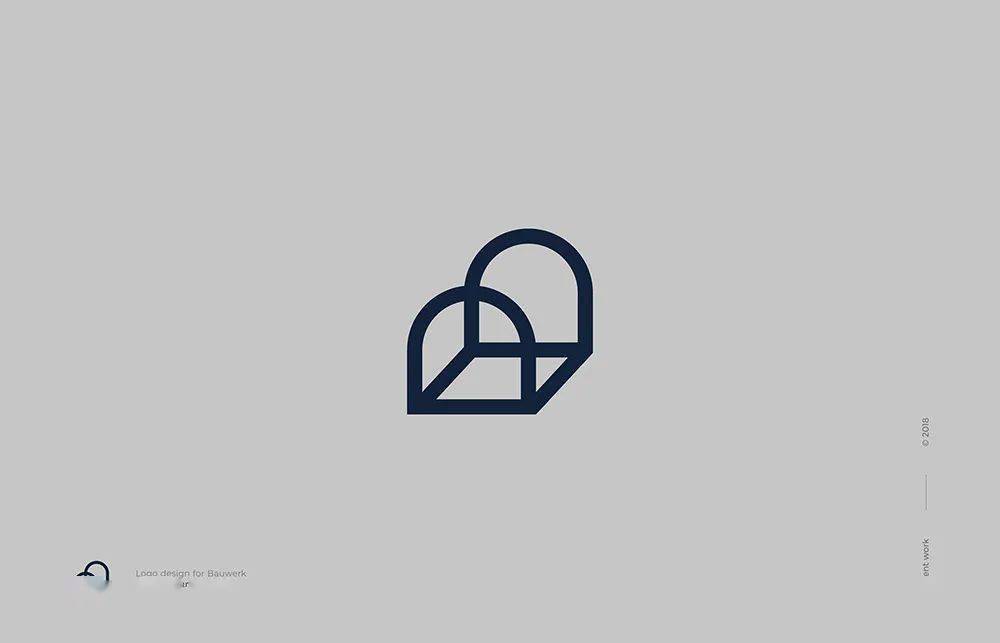 大气简约!趣味创意logo设计