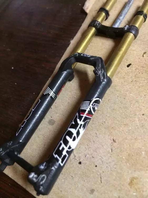 细节|手工打造Demo8速降车模型