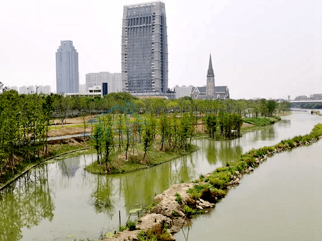 锡澄运河公园实景