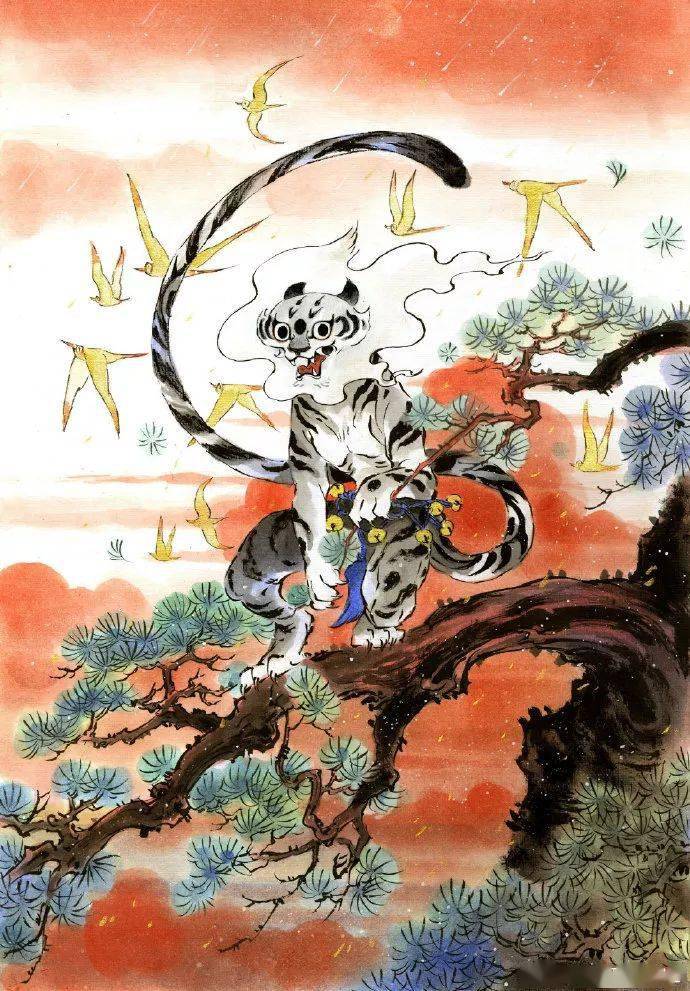 油墨|绝美!《乘风破浪的姐姐》发布油墨画海报!