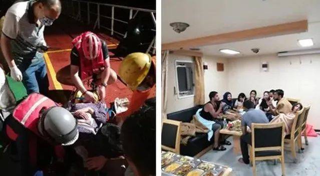 视频｜一难民船在爱琴海沉没，中国货船勇救4