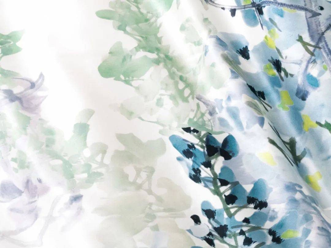 真丝|众筹丨高级美感英式床品,把浪漫的紫藤花园“搬”进卧室