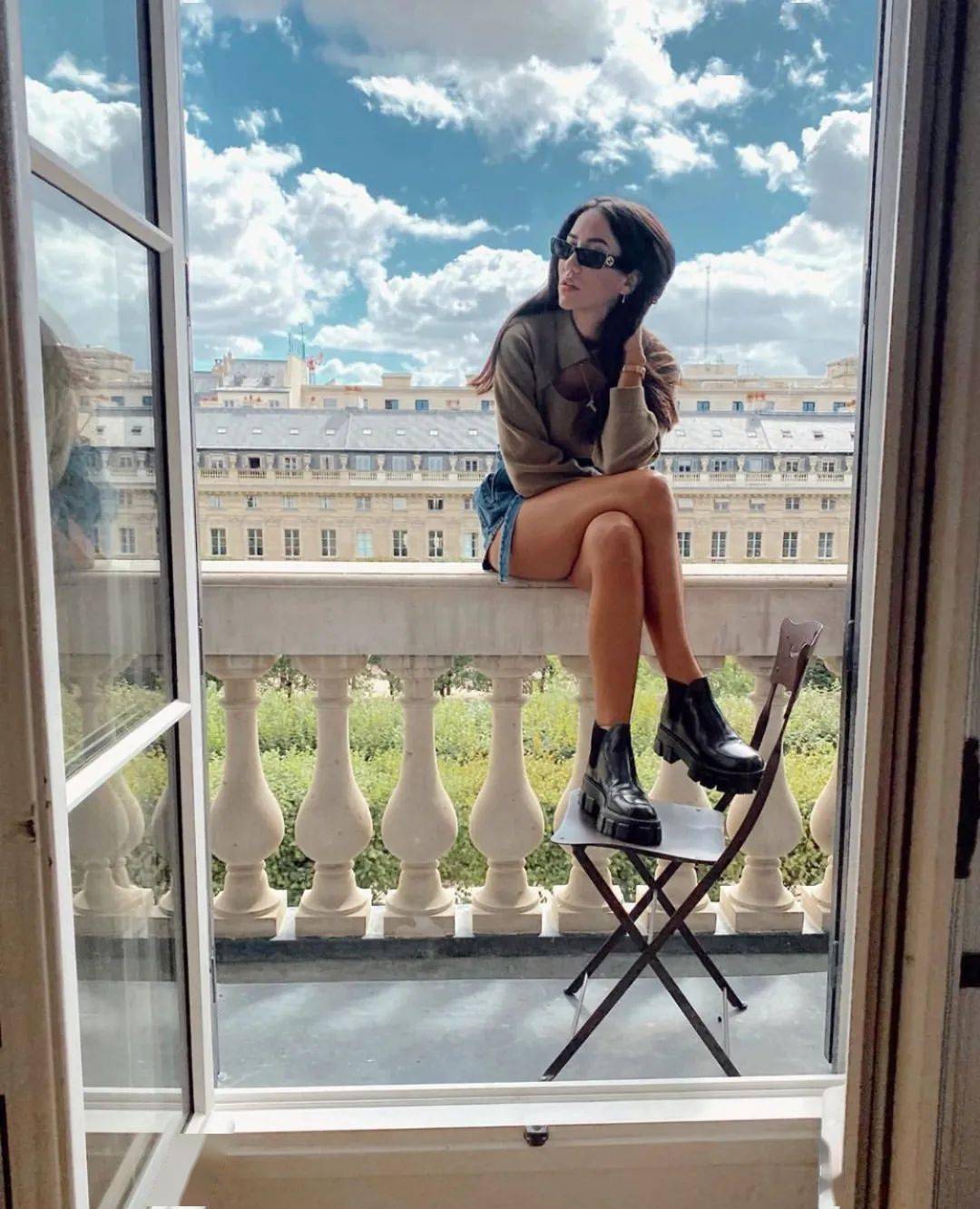 仙女们|格纹衫 + 短靴，早秋这么穿A到爆 ！