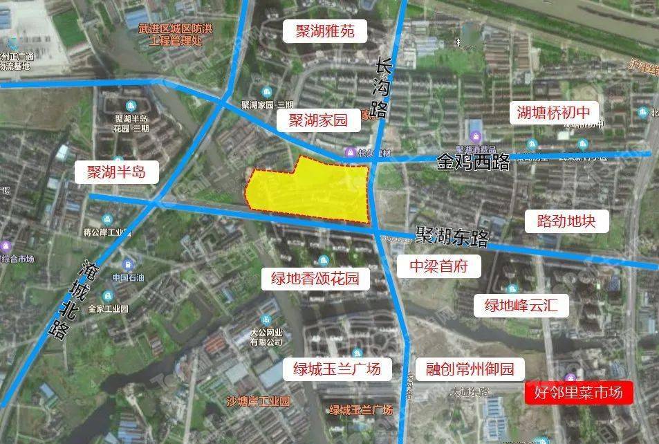 湖塘作为武进区发展时间最久,最核心的板块,目前已有星河,常发,新城